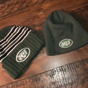 TWO Jets winter hats